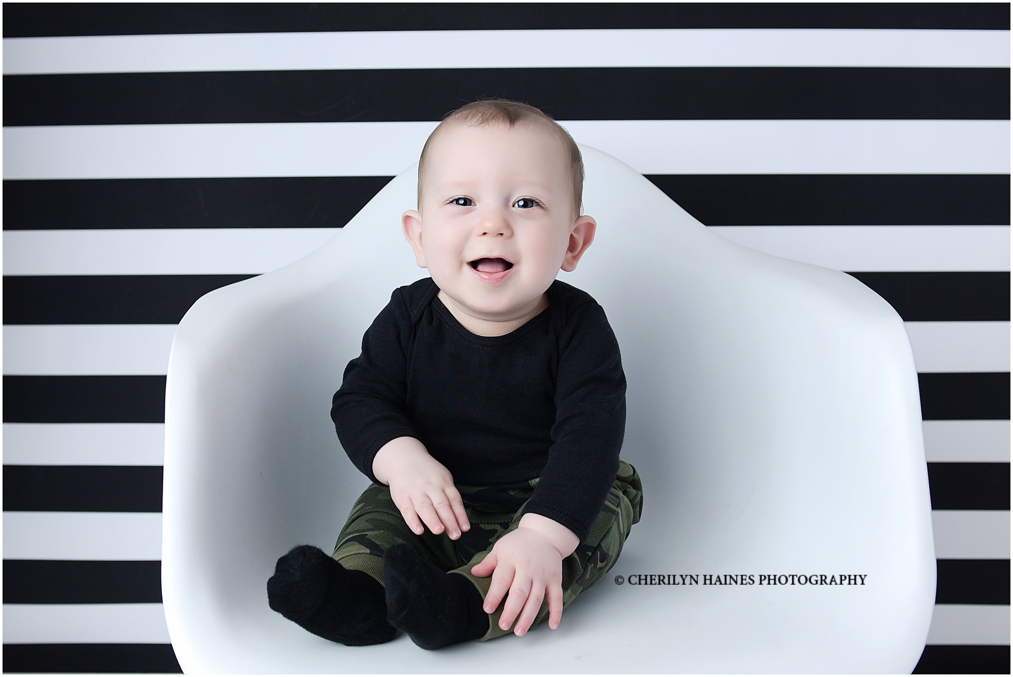 Hudson 6 Months Old Denham Springs LA Baby Plan Photographer Sneak