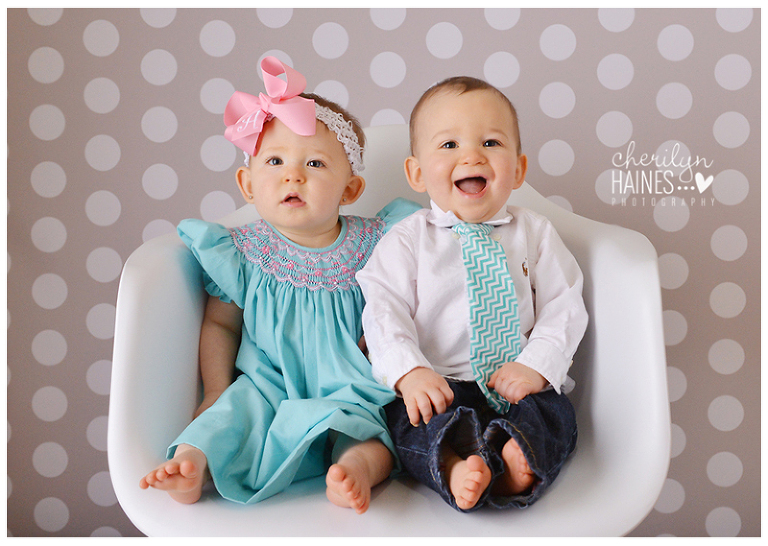 Austin & Avery – 1 year old | Baton Rouge Twins Photographer » Baton ...