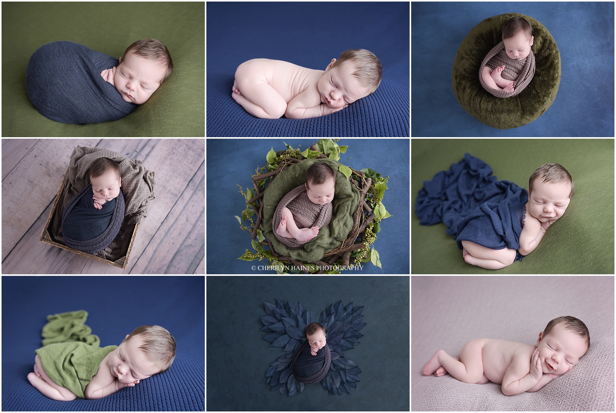 Myles: 7 Days Old | Baton Rouge, LA Newborn Portrait Photographer