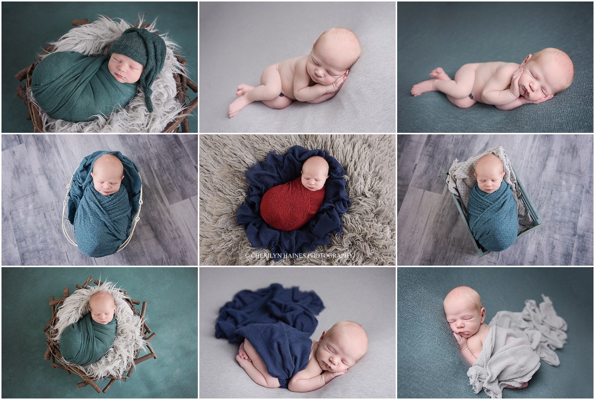 Lincoln: 12 Days Old | Baton Rouge, Louisiana Newborn Portrait Session
