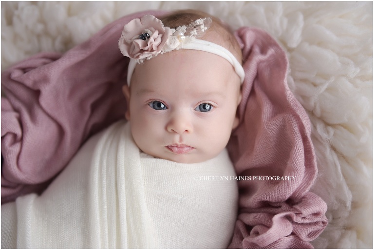 Ellie: 11 Weeks Old | Baton Rouge, LA Newborn Portrait Session Sneak ...