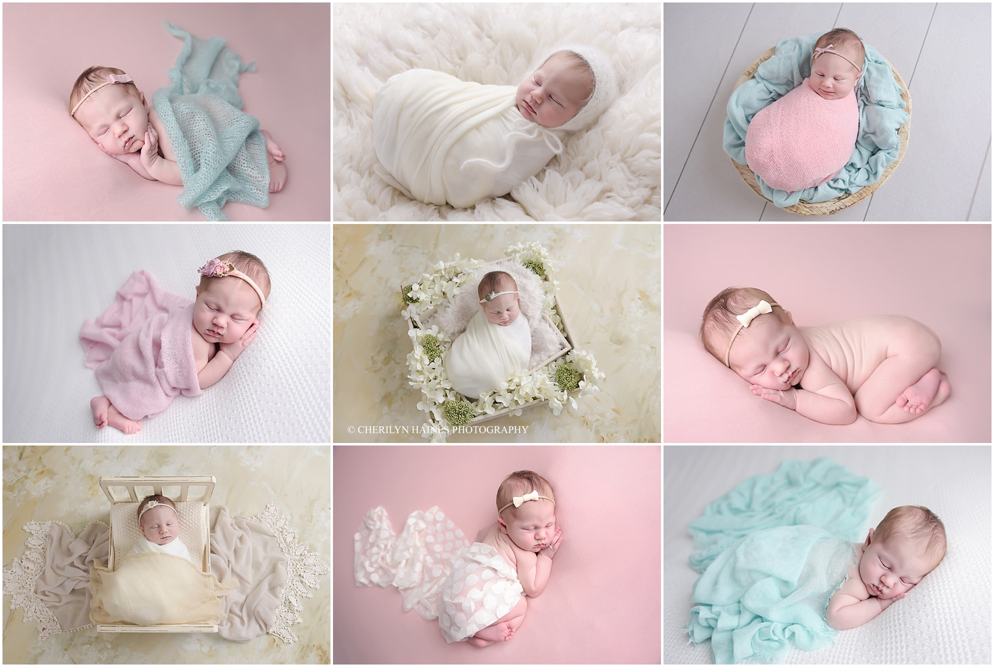 Coralie: 10 Days Old | New Orleans, LA Newborn Portrait Session
