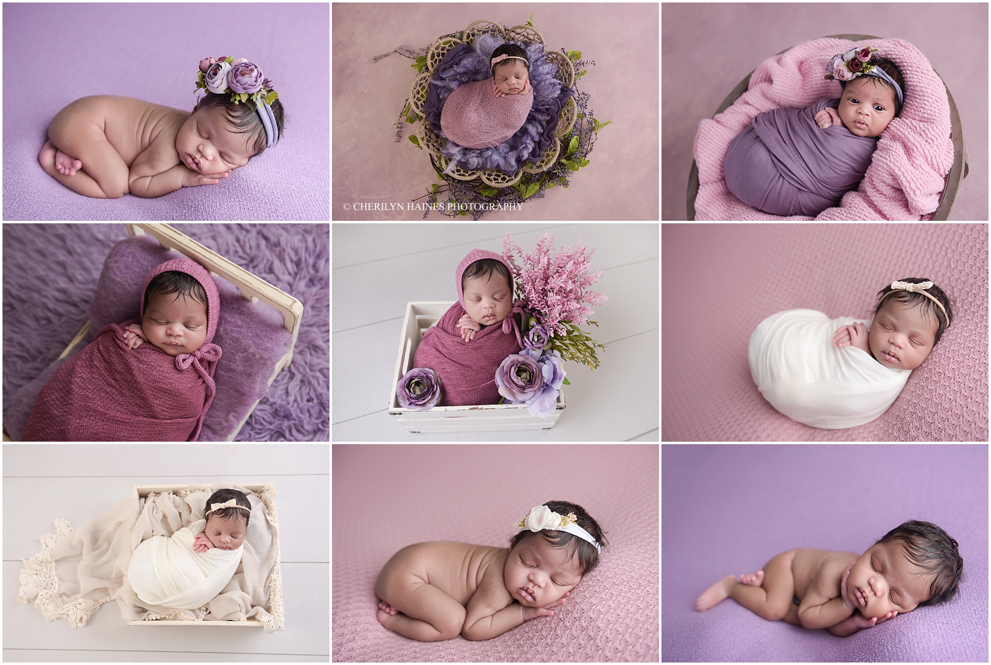 Nola: 10 Days Old | New Orleans, Louisiana Newborn Portrait Session