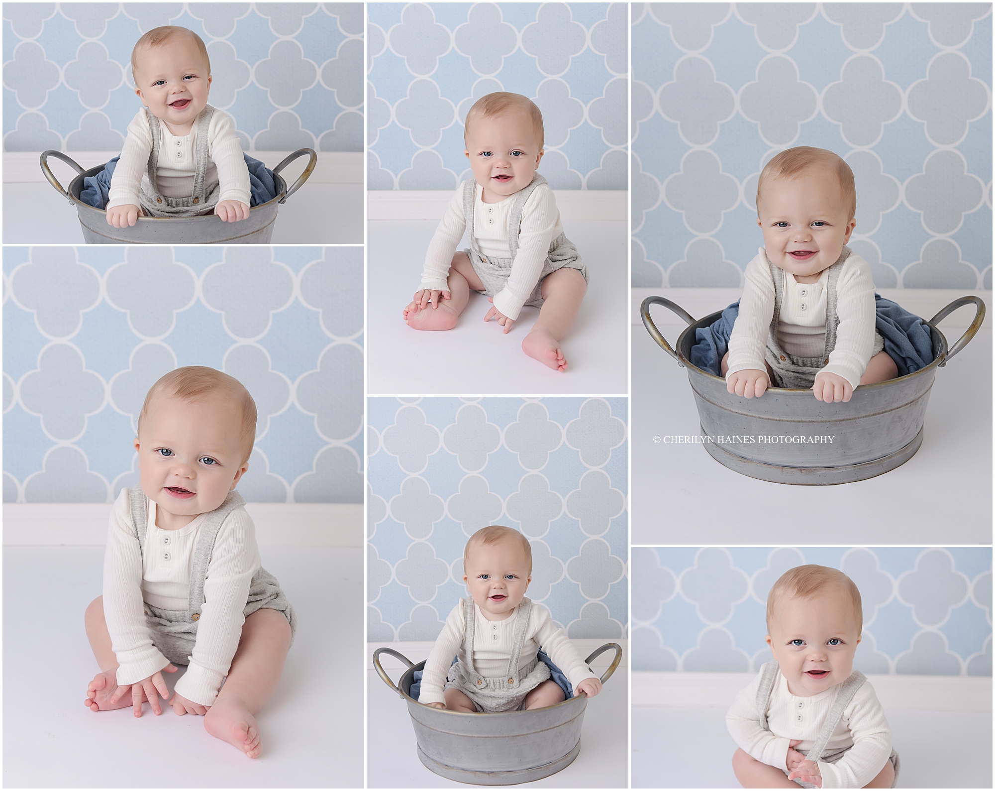 Kellan: 6 Months Old | New Orleans, LA Baby Plan Photographer