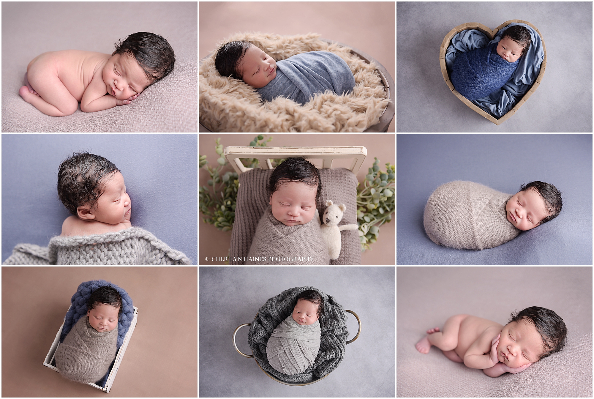 Kenton: 7 Days Old | Baton Rouge, LA Newborn Portrait Session