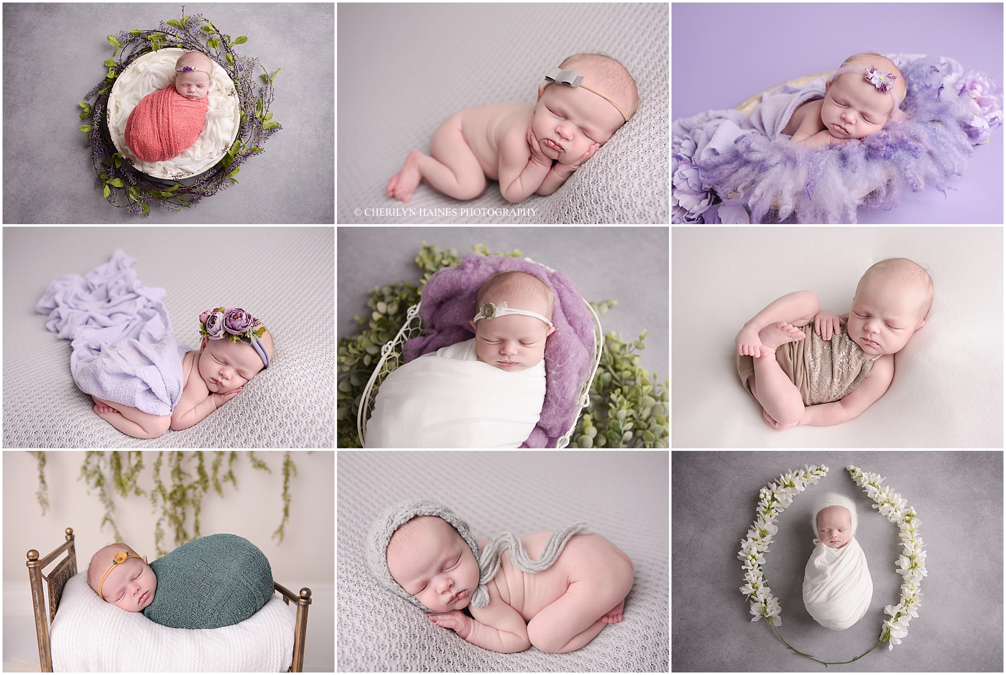 Penelope: 11 Days Old | New Orleans, LA Newborn Portrait Session