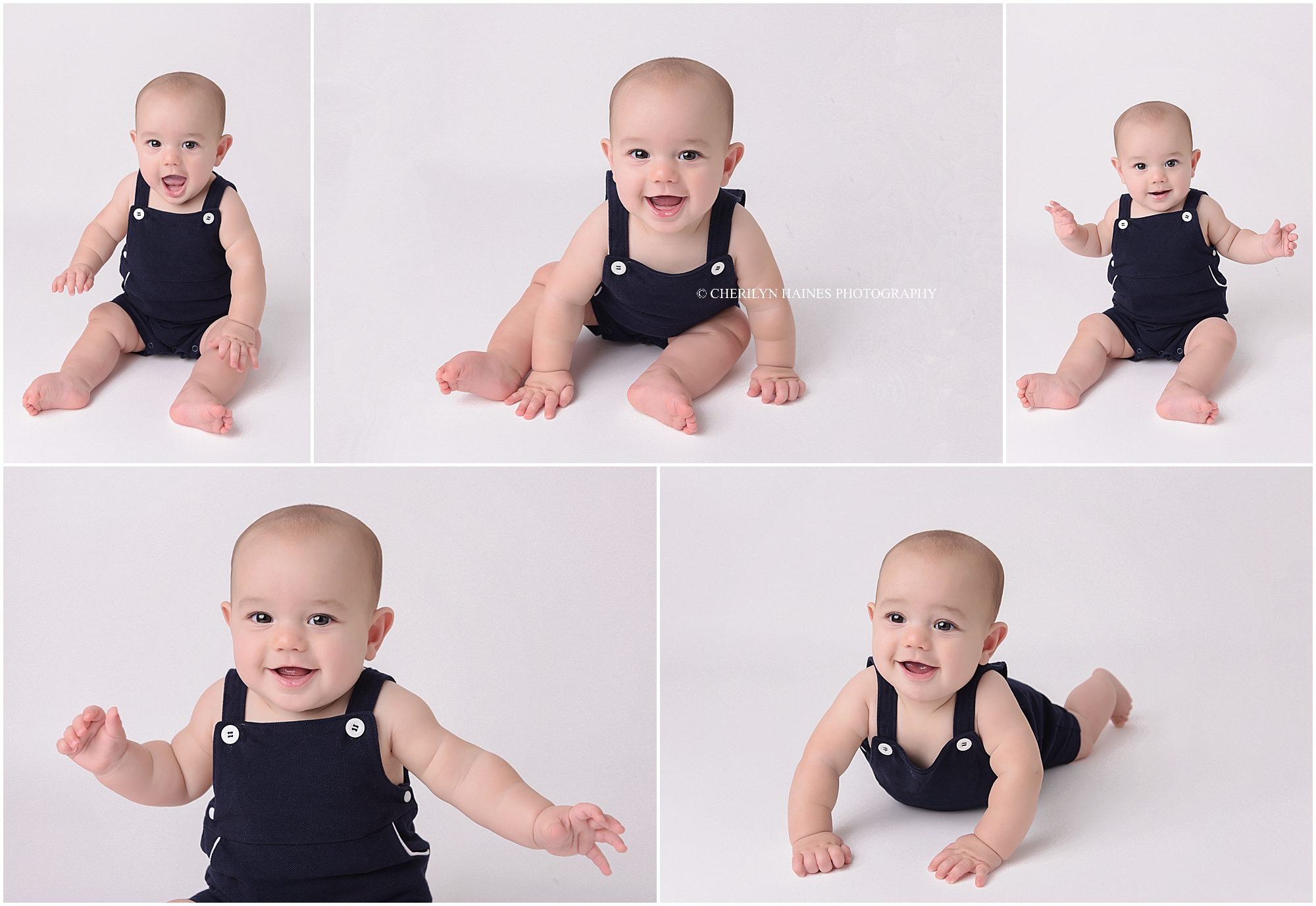 Myles: 6 Months Old | Lake Charles, LA Baby Portrait Session