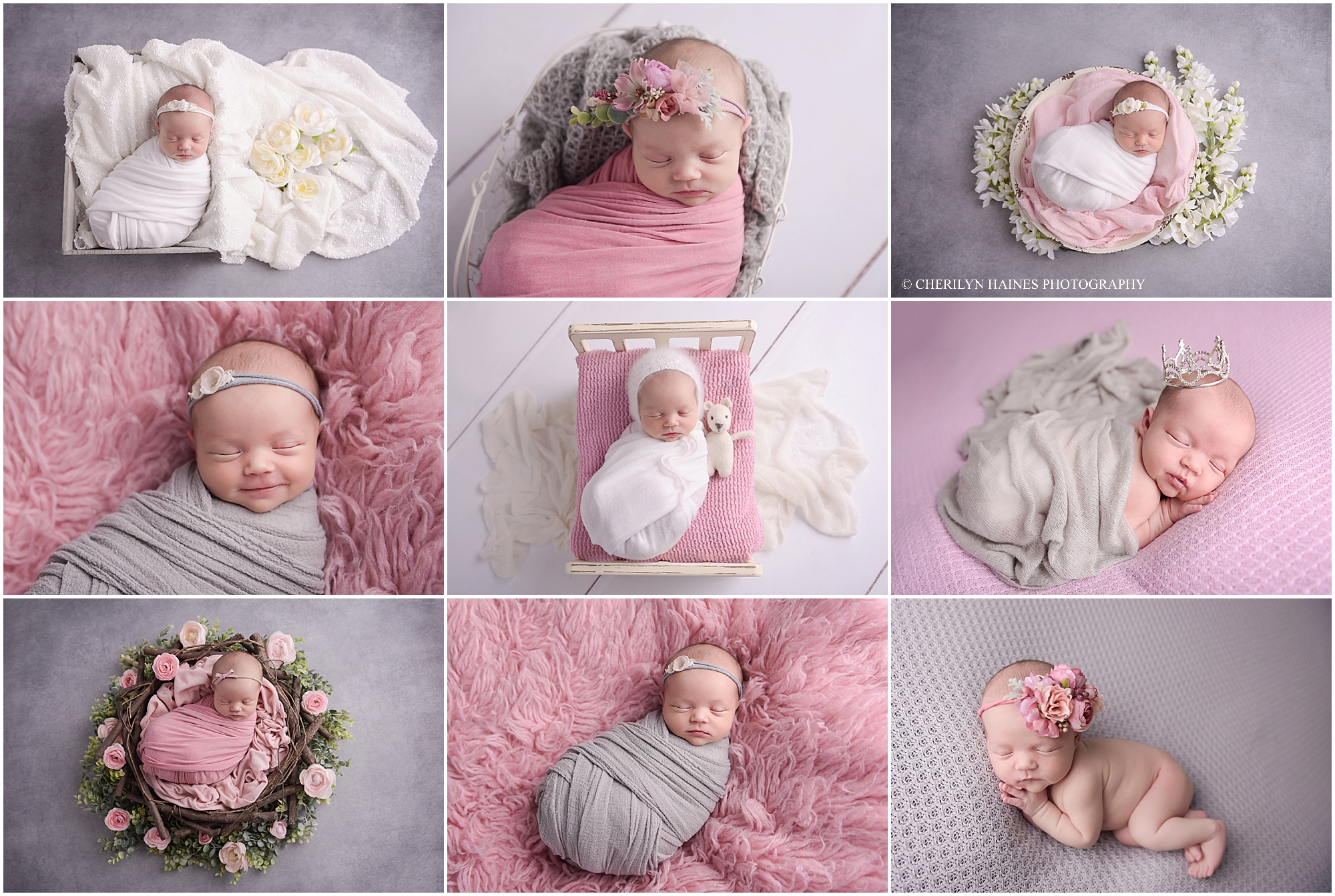 Grace: 12 Days Old | New Orleans, LA Newborn Portrait Session