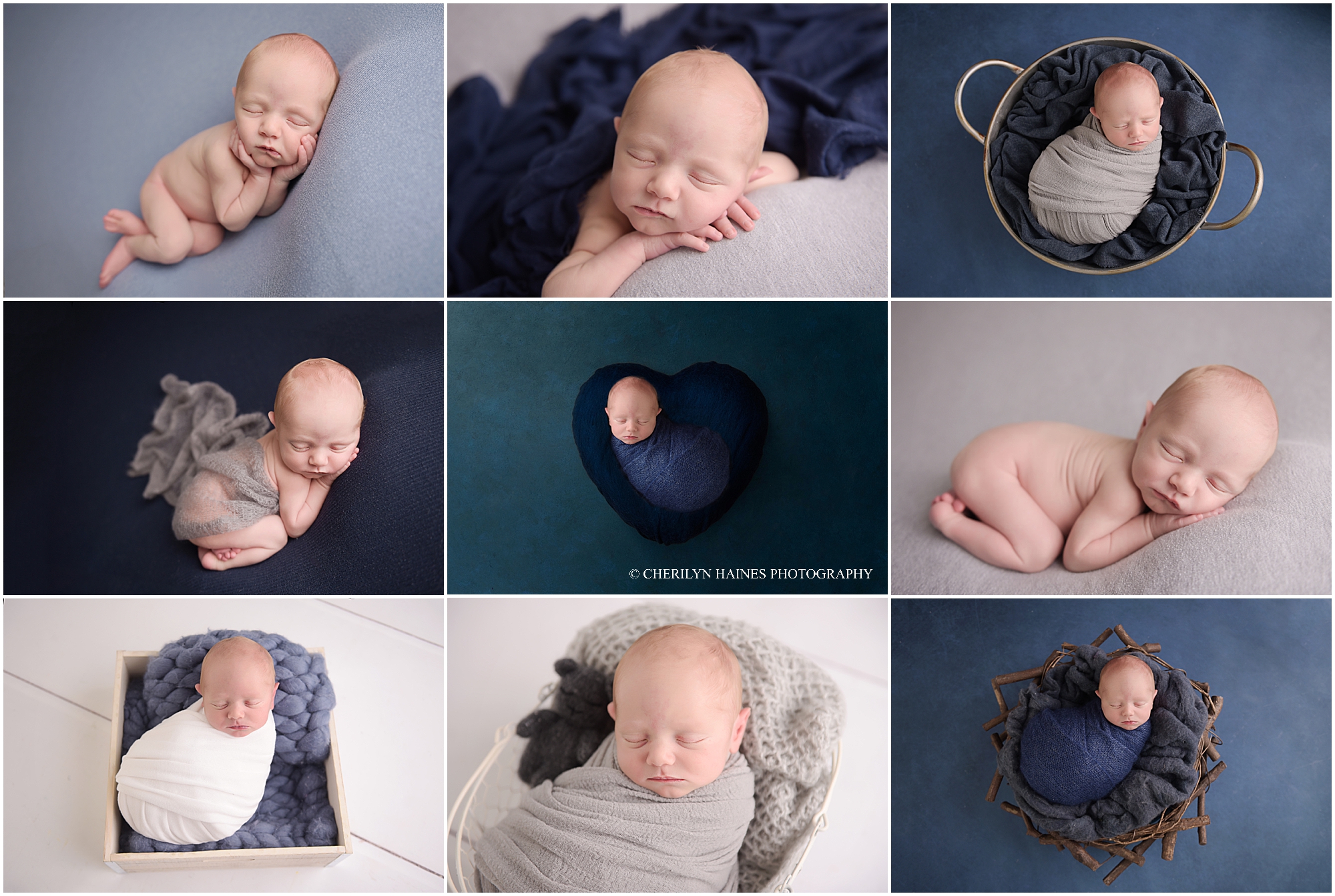 Grey: 12 Days Old | Baton Rouge, Louisiana Newborn Portrait Session