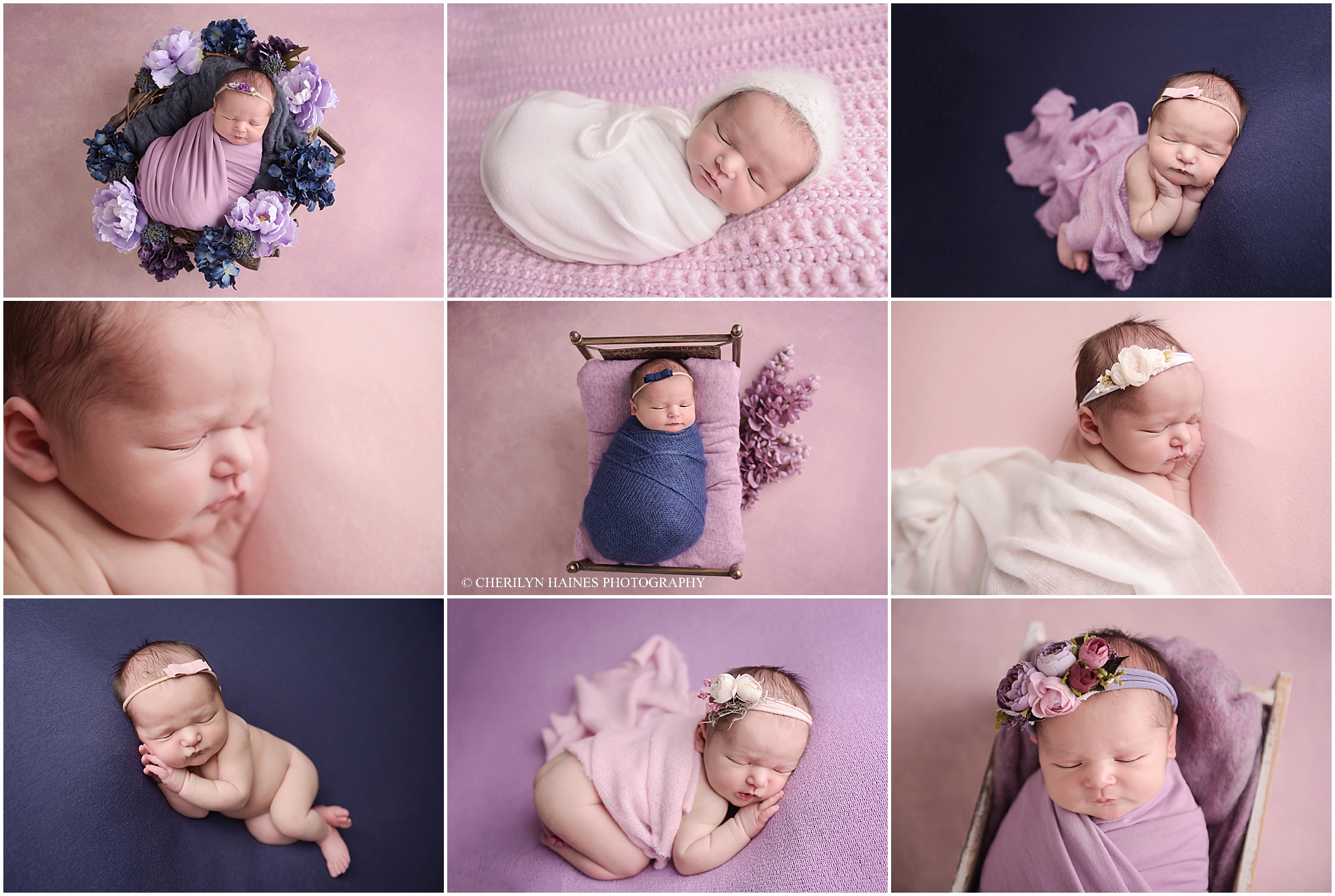 Josephine: 8 Days Old | Baton Rouge, LA Newborn Portraits