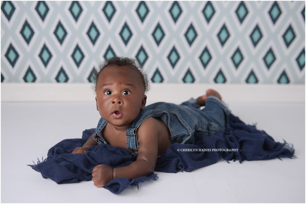 6 month session in Baton Rouge, LA with Cherilyn Haines Photography