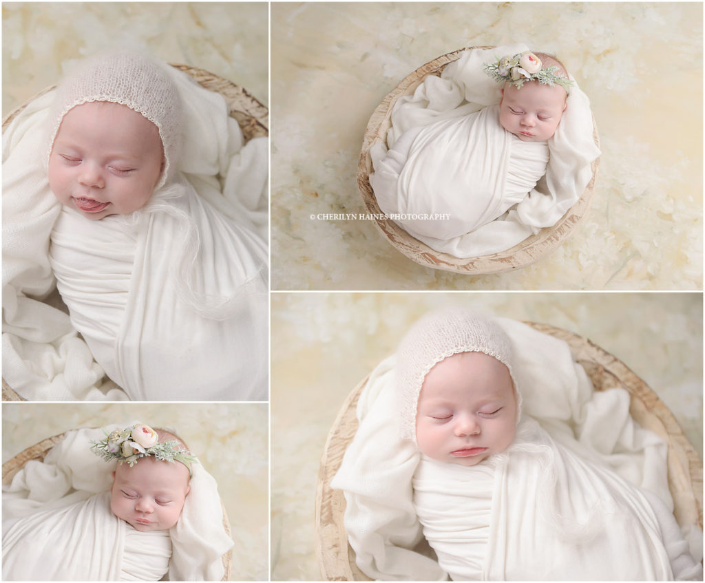 newborn portrait session in baton rouge, Louisiana with Cherilyn Haines Photography