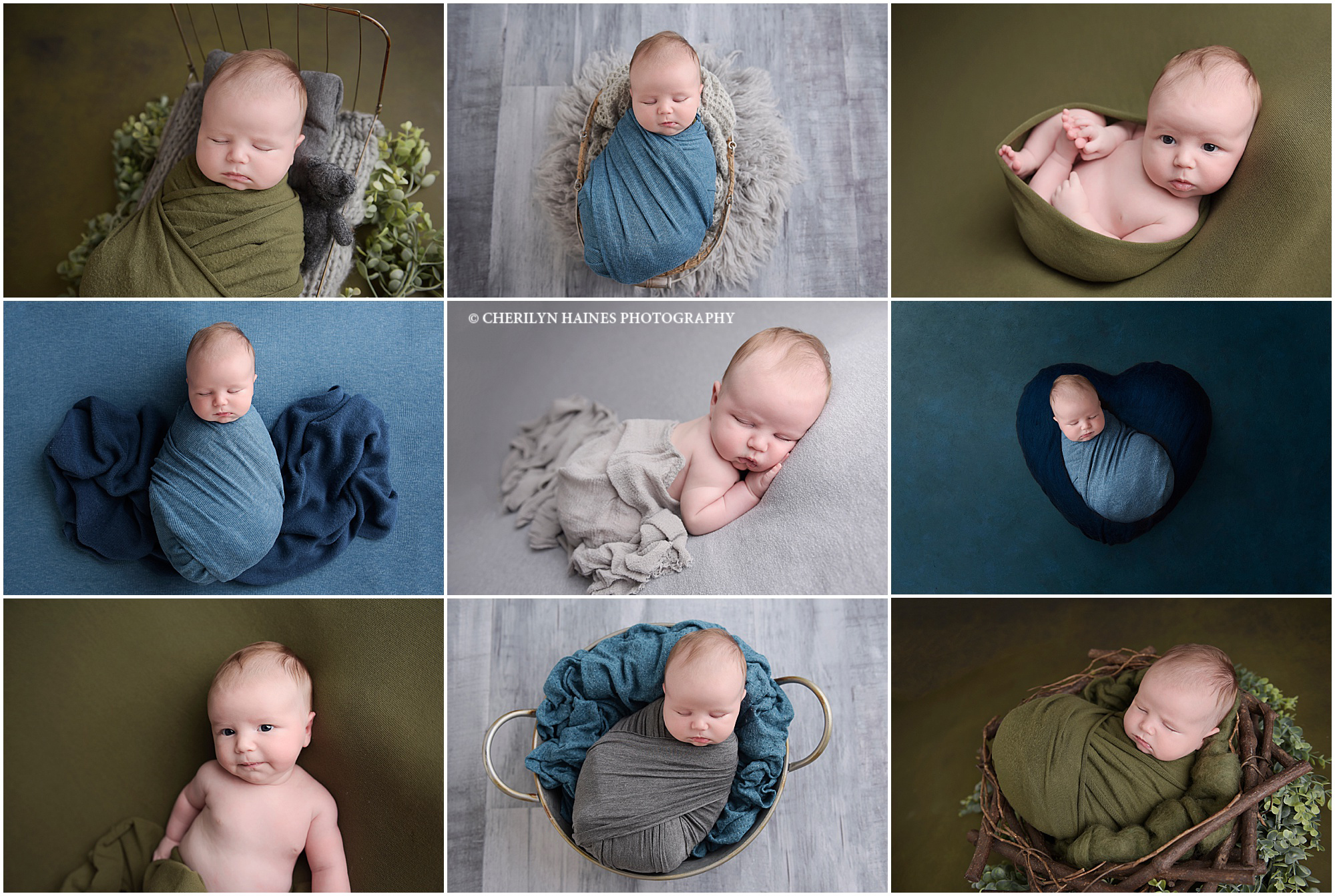 RJ: 6 Weeks Old | New Orleans, LA Newborn Portrait Session