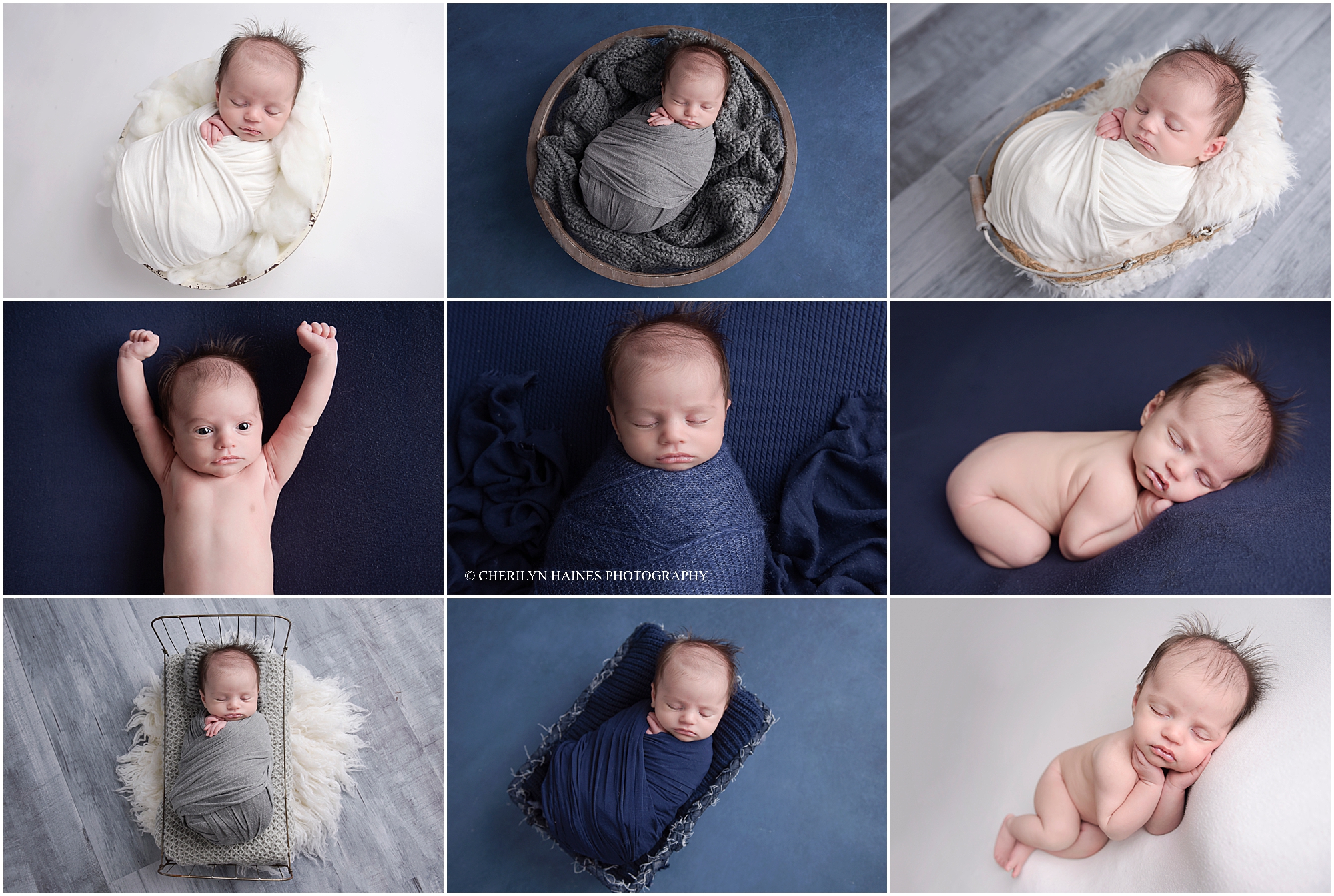 Wesson: 6 Weeks Old | Louisiana Newborn Portrait Session