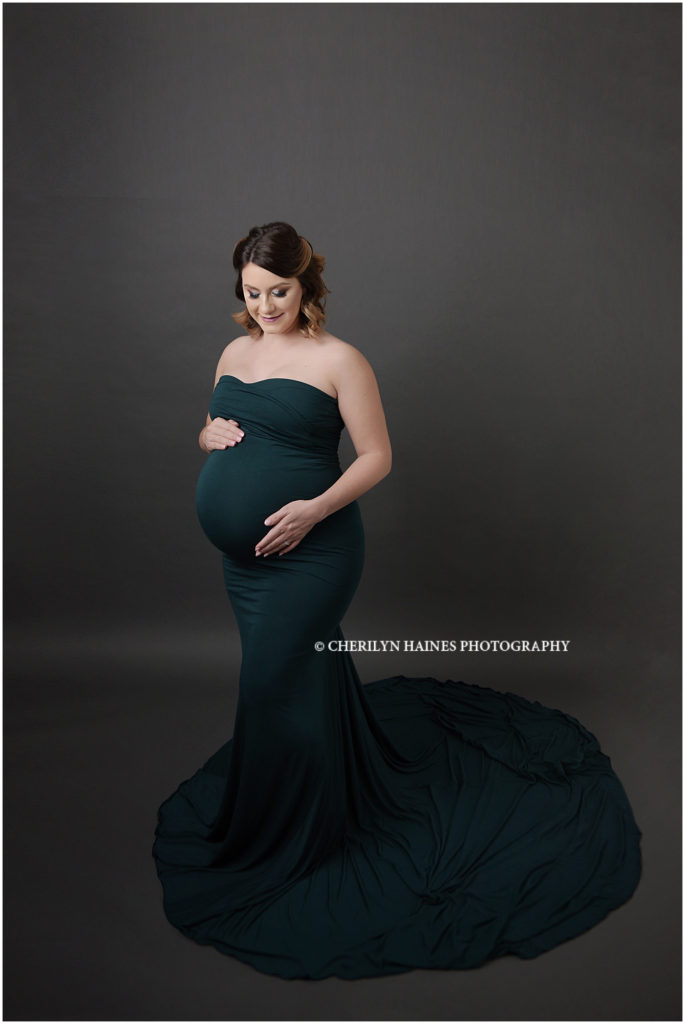 fine art maternity session in baton rouge, louisiana with cherilyn haines photography