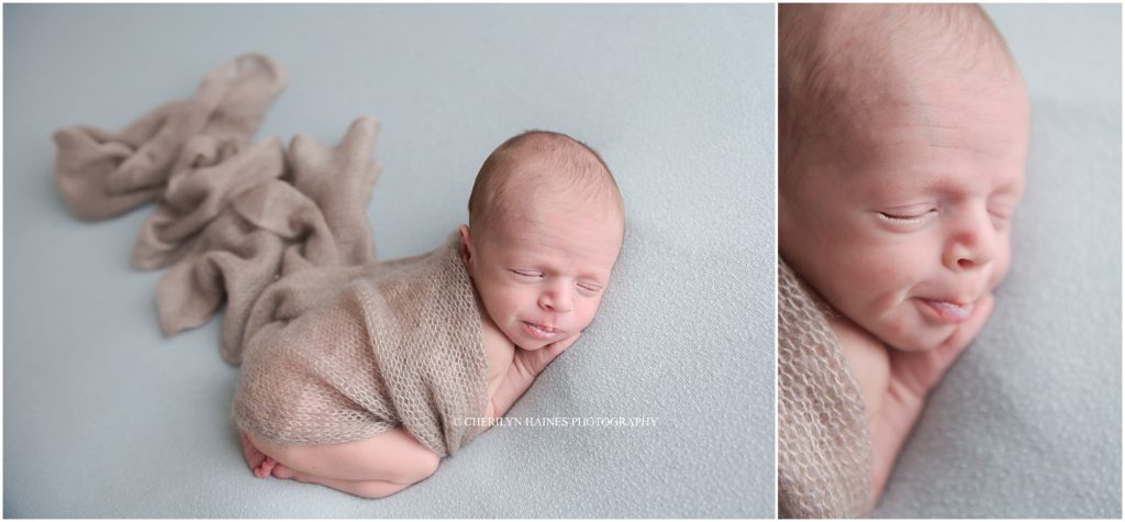 2 week old baby boy photographed in denham springs, la