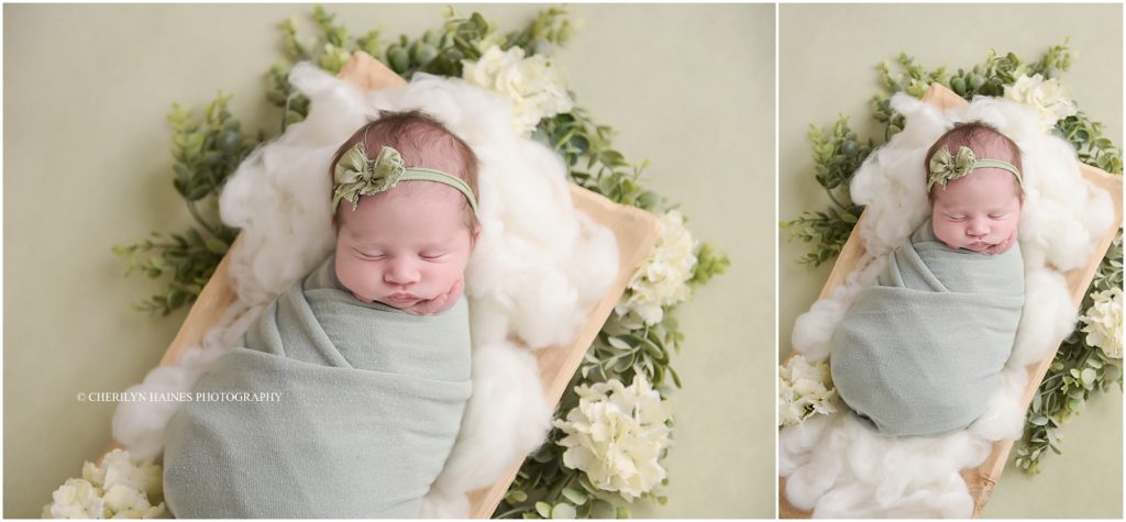 newborn portrait session in louisiana with cherilyn haines photography 