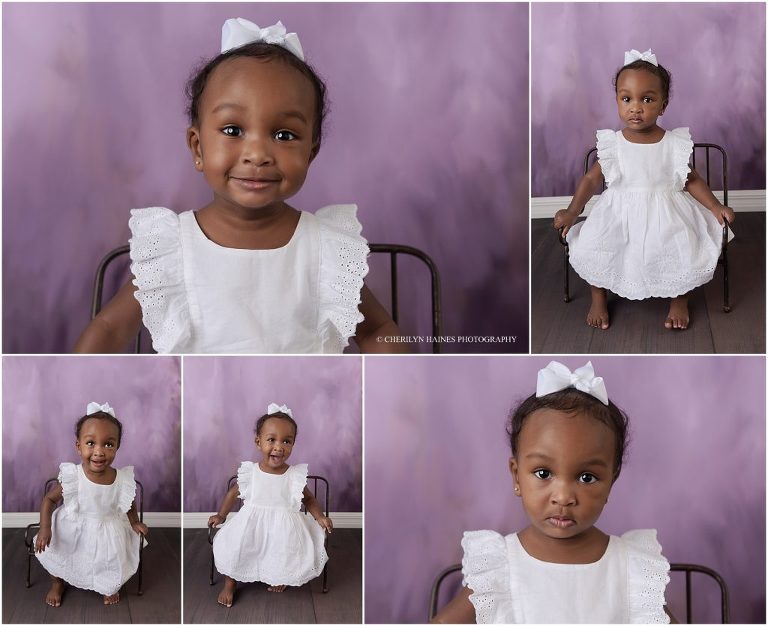 1 year portraits taken by cherilyn haines photography in baton rouge, louisiana