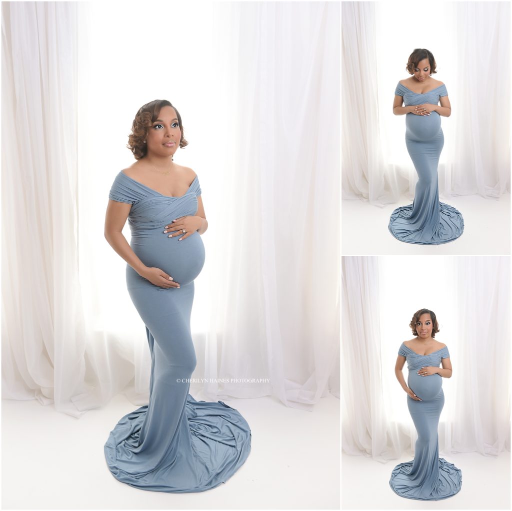 New Orleans, Louisiana pregnancy portraits photographed by Cherilyn Haines Photography