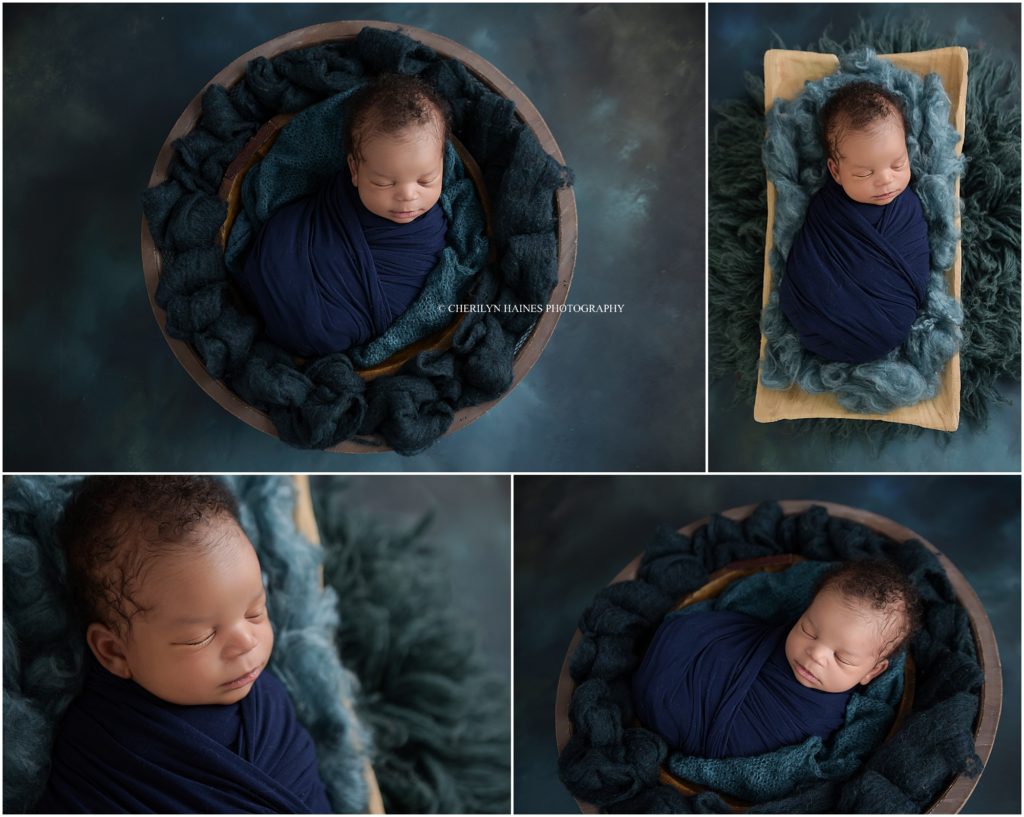 baton rouge, louisiana newborn portrait session with cherilyn haines photography