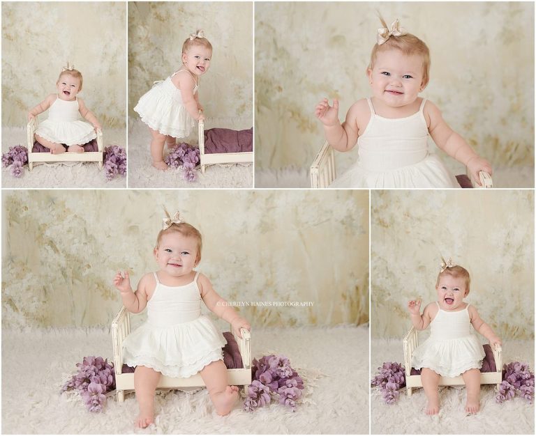 baton rouge, louisiana baby's first year portraits with cherilyn haines photography