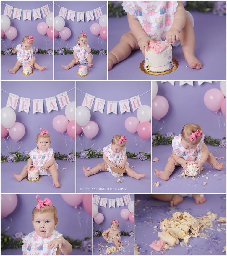 cake smash session in new orleans, louisiana
