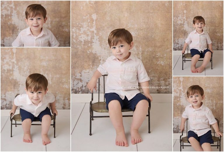 studio portraits in baton rouge, louisiana with cherilyn haines photography; 2 year old baby boy