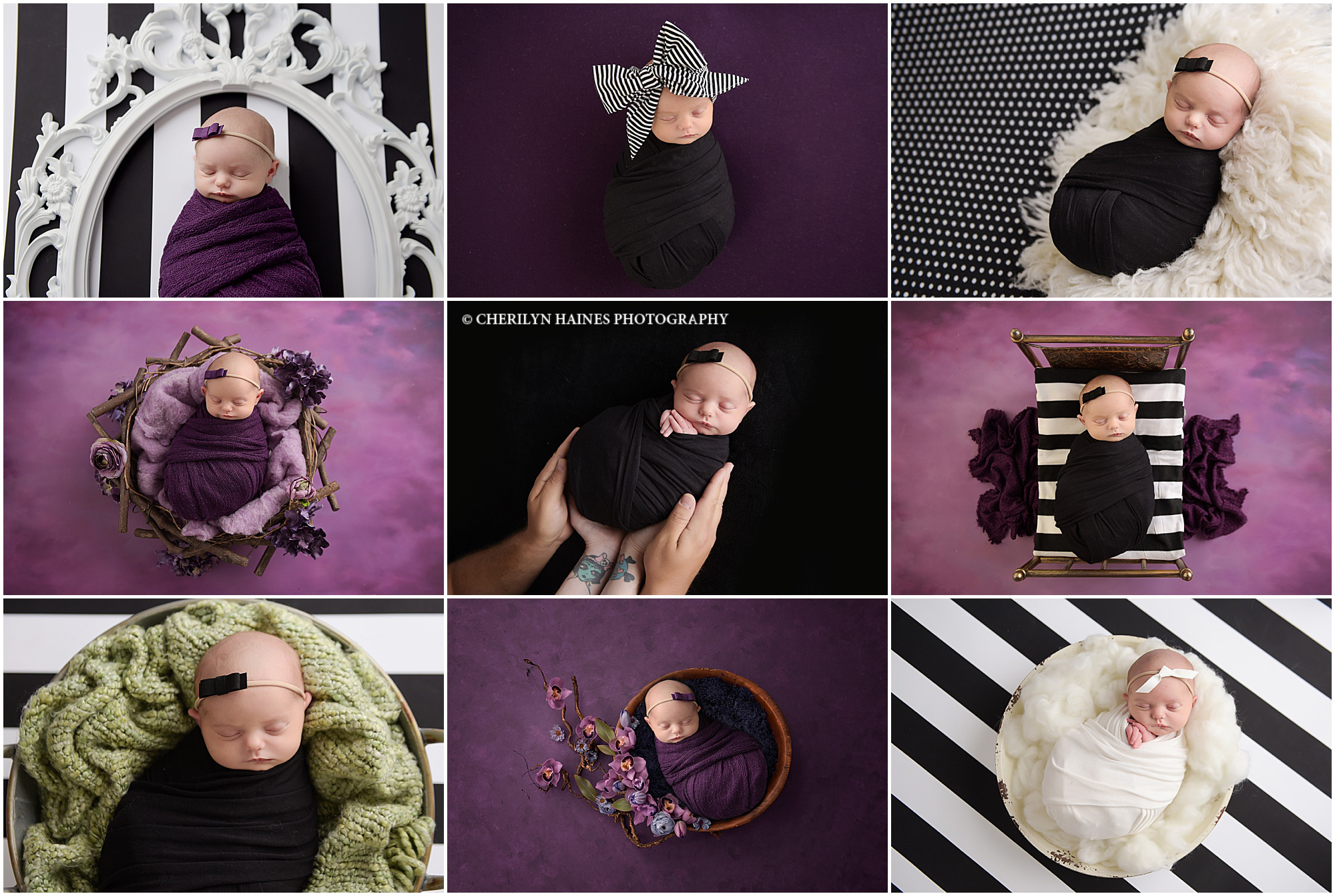 Salem: 14 Days Old | New Orleans, LA Newborn Portrait Session