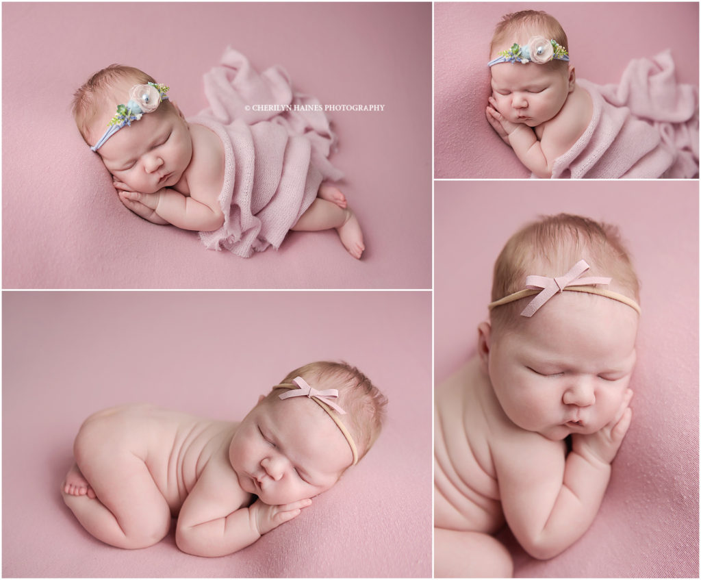 newborn posing; cherilyn haines photography