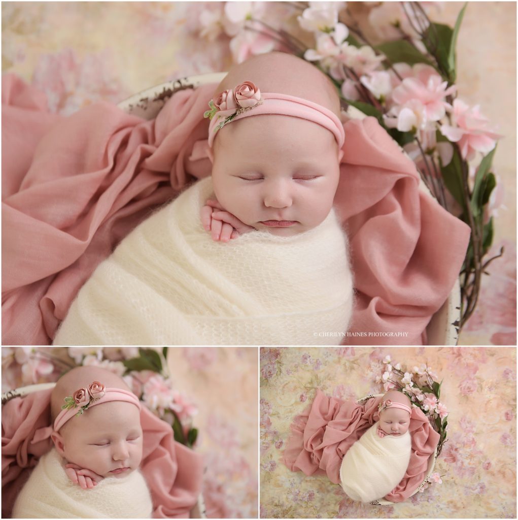 newborn session with cherilyn haines photography