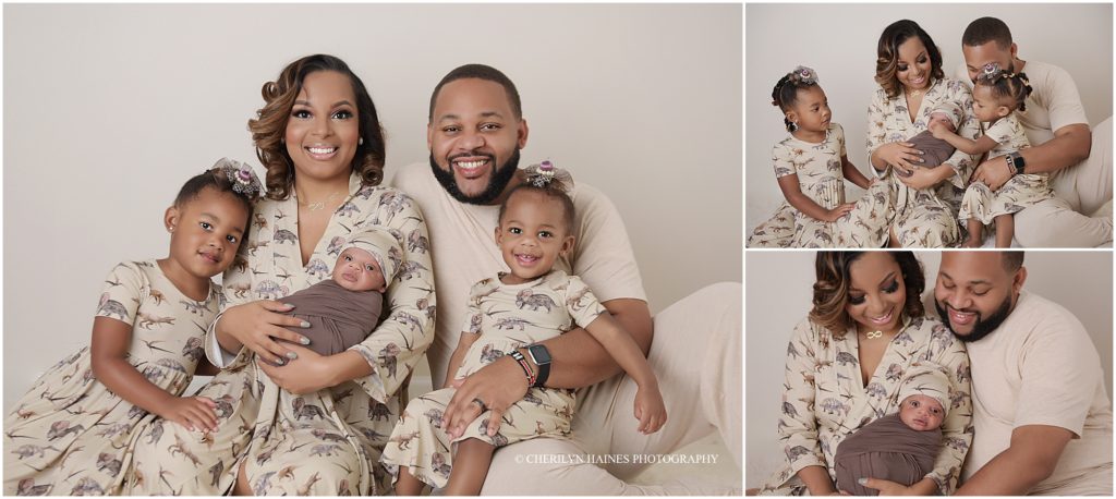 family portraits with newborn by cherilyn haines photography in baton rouge, louisiana