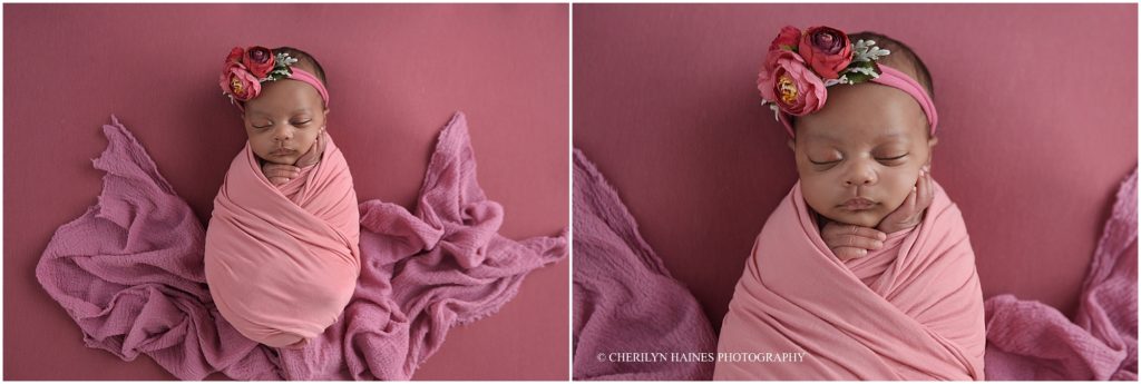 swaddled newborn session with cherilyn haines in louisiana