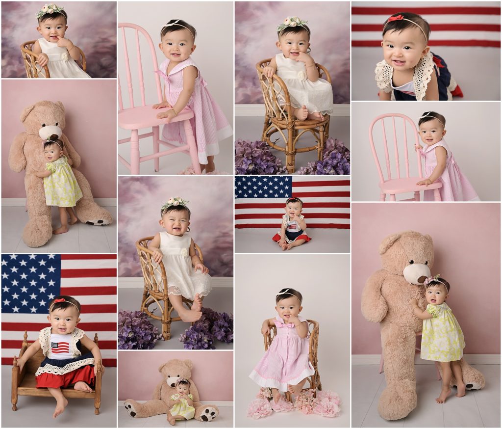 1 year portrait session in Baton Rouge, Louisiana with Cherilyn Haines Photography