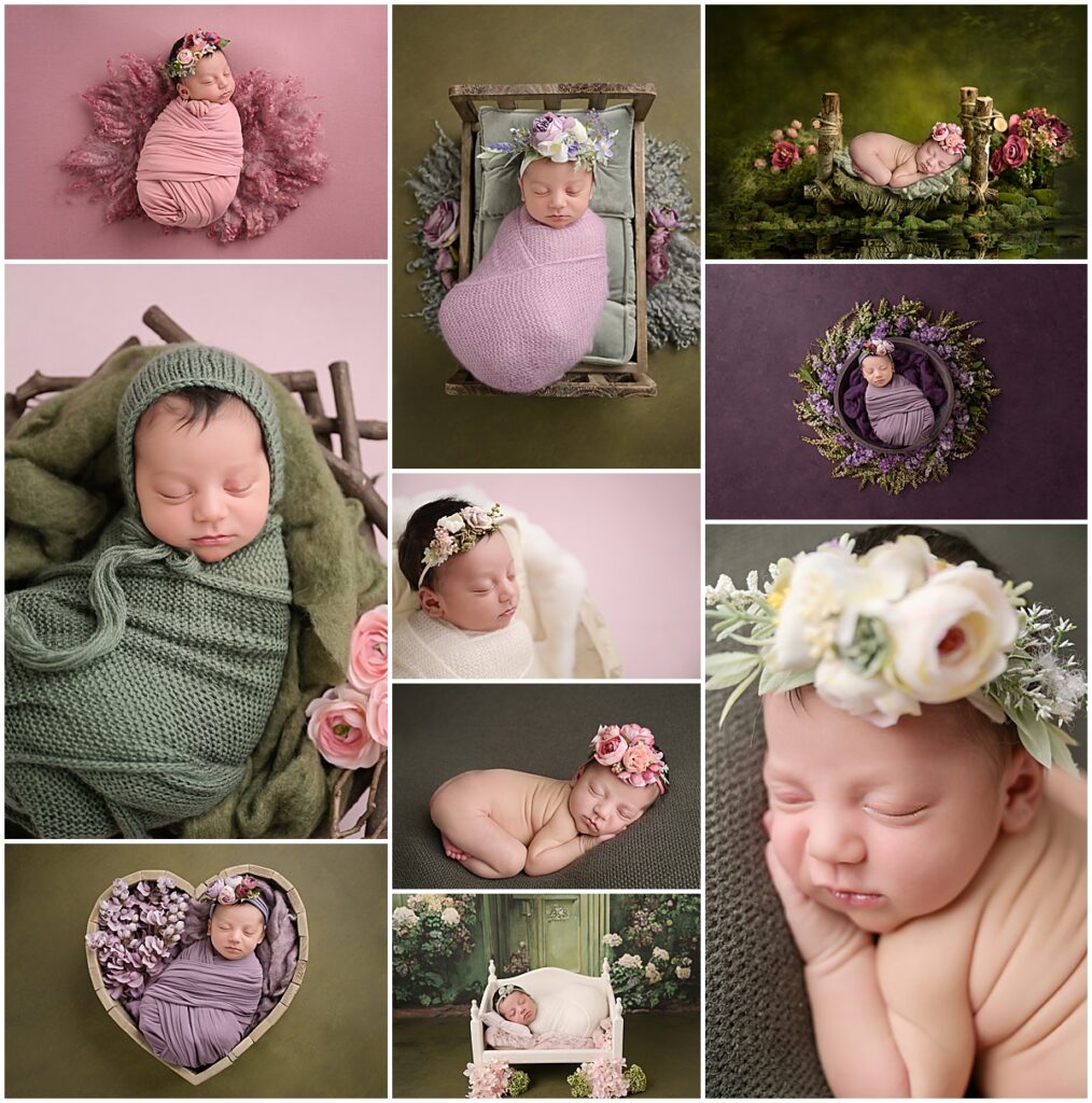 whimsical fairy and woodland themed newborn session with Cherilyn Haines Photography in Baton Rouge, Louisiana.