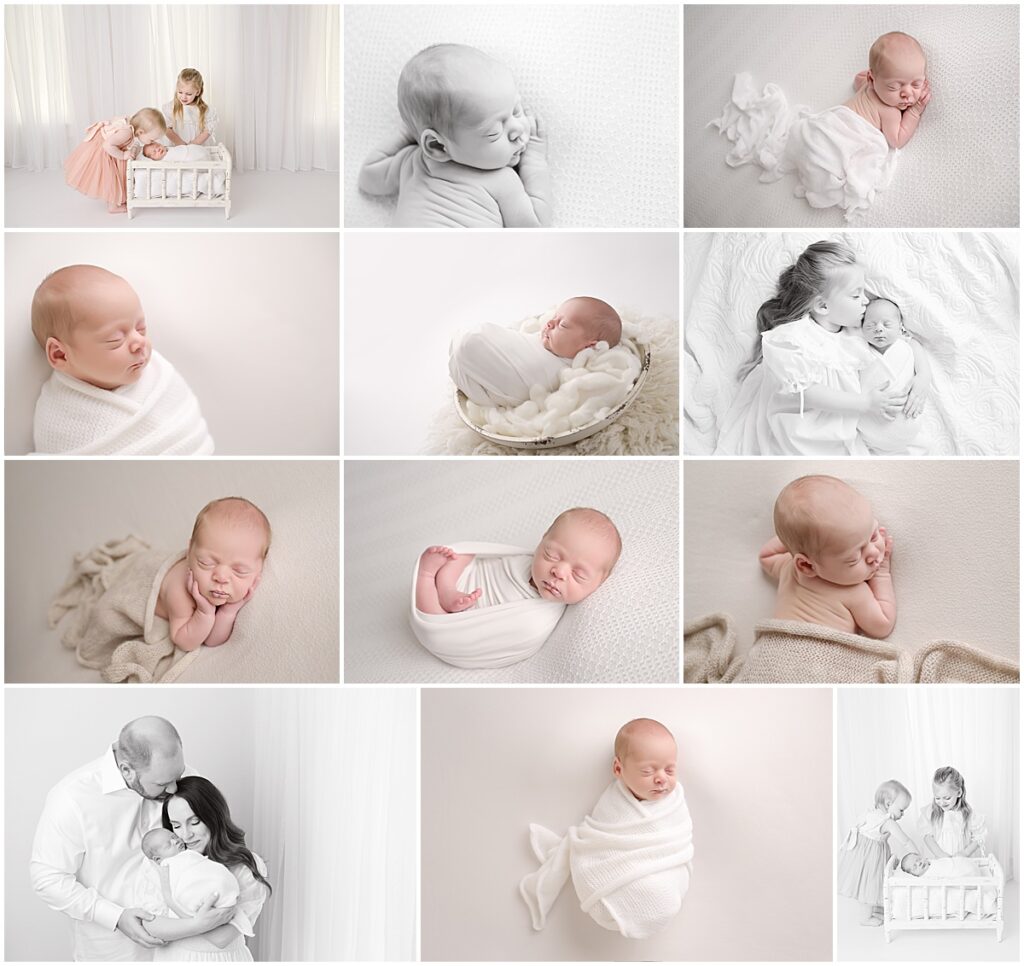 14 day old newborn baby boy is photographed by Cherilyn Haines photography at her studio in Baton Rouge, louisiana