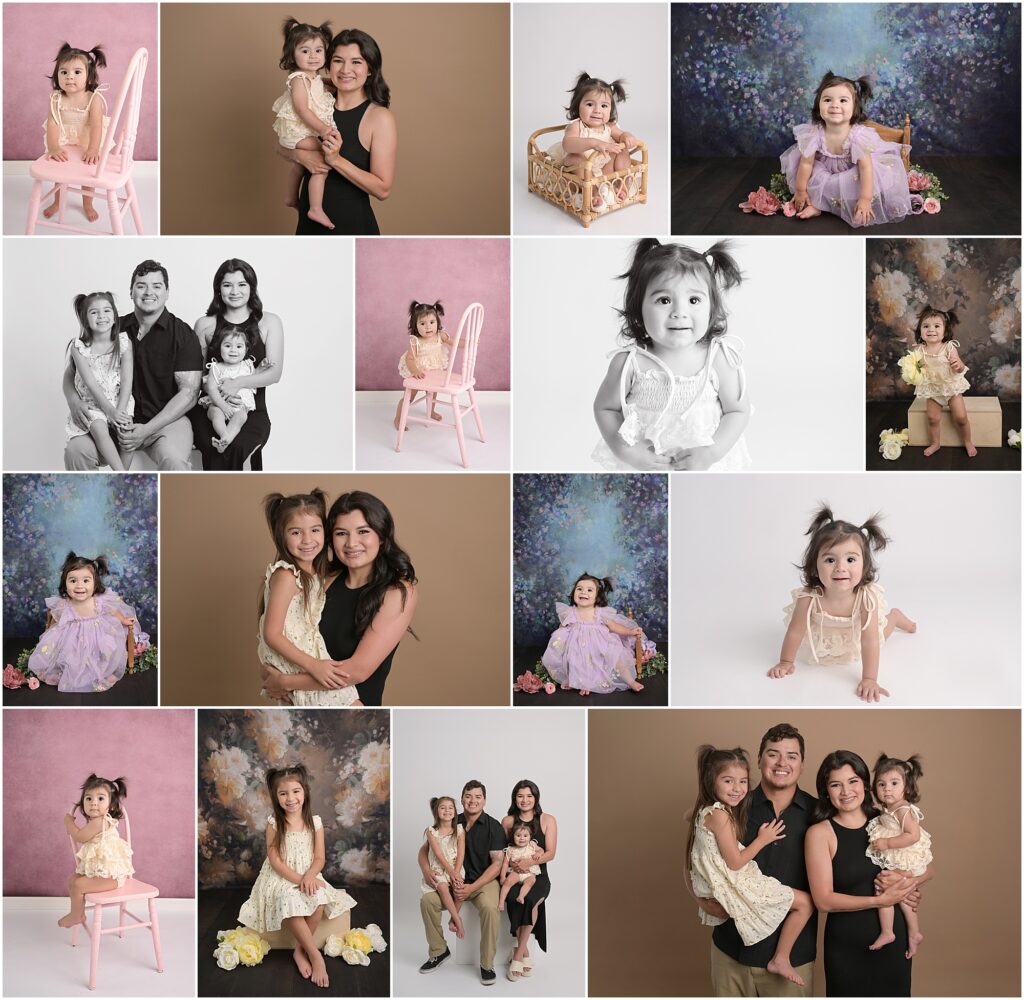 1 year portraits and family portraits with Cherilyn Haines Photography in Baton Rouge, Louisiana.