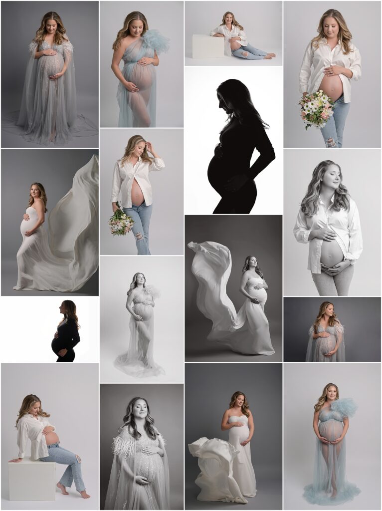 studio maternity session in Baton Rouge, louisiana with Cherilyn Haines Photography