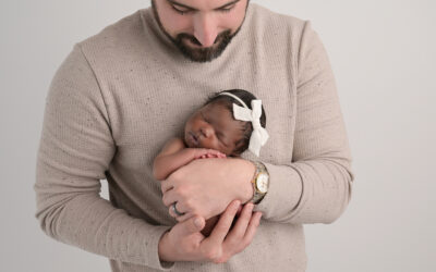 Zelie: 3 Weeks Old | Baton Rouge, Louisiana Studio Newborn Portrait Session