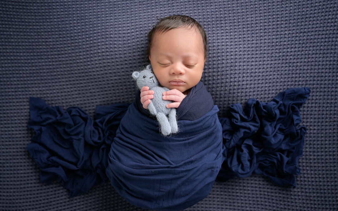 Newborn Baby Boy Koah | Baton Rouge Newborn Photography Studio Session