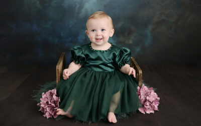Kenzleigh – 1 Year Old | Baton Rouge Studio Baby Photographer