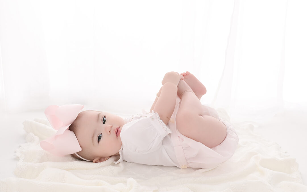 Ellie’s 6 Month Milestone Session | Baton Rouge Baby Photographer