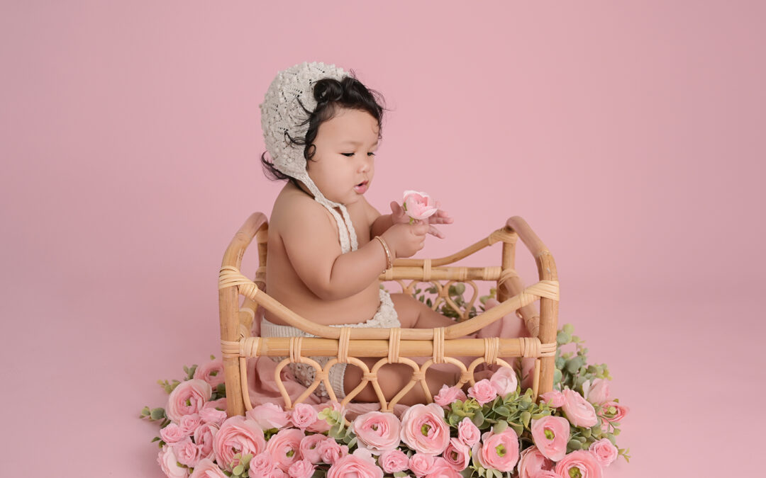 Amelia: 6 Months Old | Baton Rouge, LA Baby Plan Photographer
